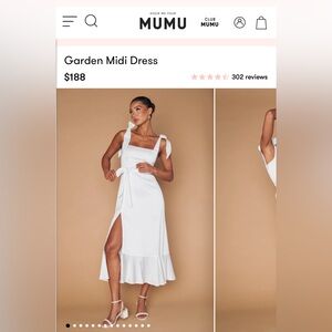 Show me your mumu garden mini dress size XS like new worn once